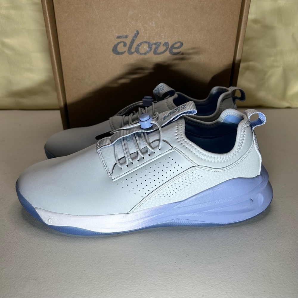 Clove Comfort Sneaker Nursing / Healthcare Shoes Gray Matter Blue Women's 8.5